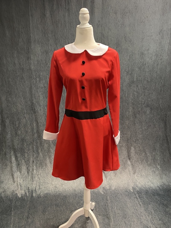 Veruca salt red dress costume hotsell