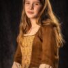 Renaissance Dress Brown Puffy Sleeves - Image 2