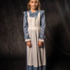 Colonial Dress Floral Blue - Image 3