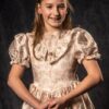 Victorian Dress Pale Flower - Image 2