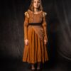 Renaissance Dress Rust - Image 2
