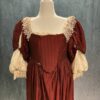 Rust Red Lace Dress - Image 2