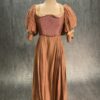Burnt Sienna Lace Dress