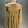 Edwardian Mustard Dress - Image 2