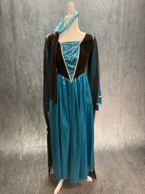 turquoise black
