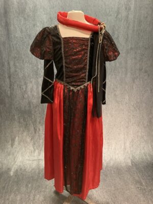 basic red dress