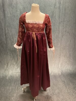 decorative red dress