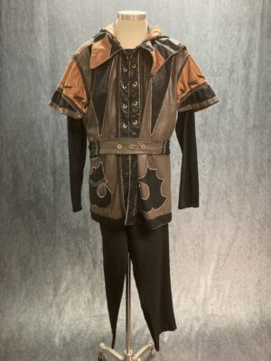 fancy faux leather