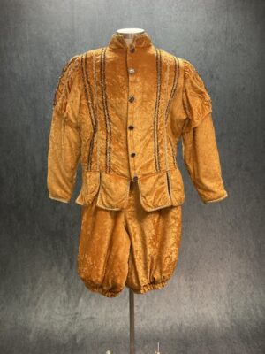 basic yellow velvet